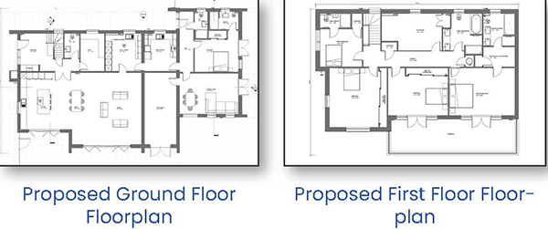 Lot: 46 - SITE WITH PLANNING FOR A FIVE-BEDROOM HOUSE WITH ANNEXE SET IN 0.4 ACRES - 